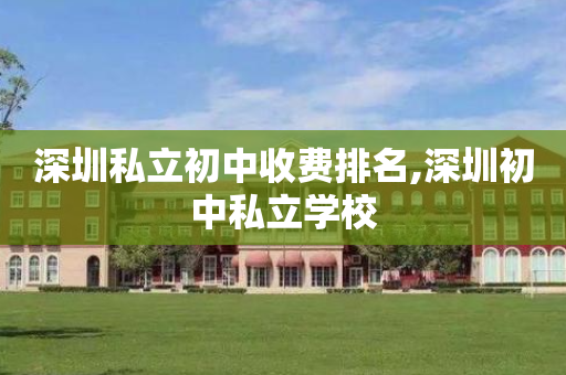 深圳私立初中收费排名,深圳初中私立学校