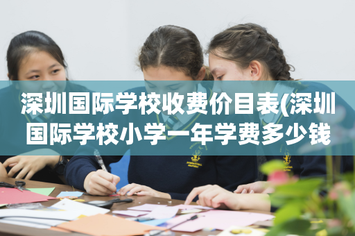 深圳国际学校收费价目表(深圳国际学校小学一年学费多少钱)