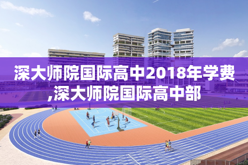 深大师院国际高中2018年学费,深大师院国际高中部