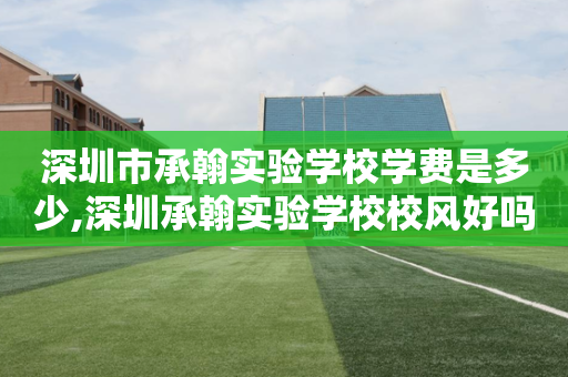深圳市承翰实验学校学费是多少,深圳承翰实验学校校风好吗