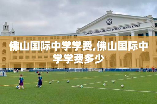 佛山国际中学学费,佛山国际中学学费多少