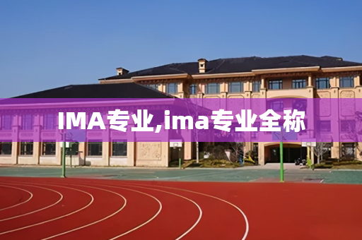 IMA专业,ima专业全称
