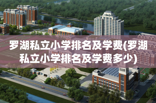 罗湖私立小学排名及学费(罗湖私立小学排名及学费多少)