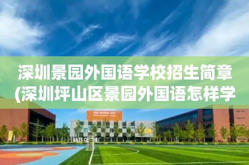 深圳景园外国语学校招生简章(深圳坪山区景园外国语怎样学校)