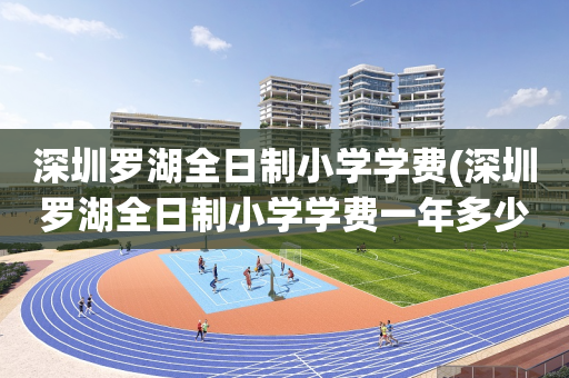 深圳罗湖全日制小学学费(深圳罗湖全日制小学学费一年多少)